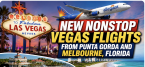 Melbourne and Punta Gorda Florida Will Soon Get New Nonstop Flights to Las Vegas