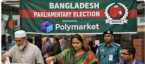 Bangladesh Parliamentary Election with people voting 