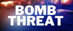 Bomb threat news graphic
