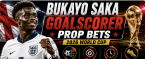 What Are the Payout Odds for Bukayo Saka First, Anytime Goalscorer Prop Bet: England vs. Croatia?
