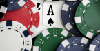 Chips and ace card