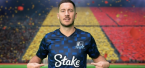 Eden Hazard promoting Stake.com via shirt