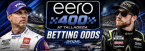Eero 400 Betting Odds -2026: Denny Hamlin, Tyler Reddick, Kyle Larson, Christopher Bell