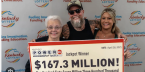 James Farthing and mom lottery win