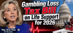 With Congress Sent Home Until After Midterm Elections, Odds of Gambling Loss Tax Bill Passing Close to Zero