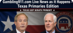 Gambling911.com News Texas Primary Edition 