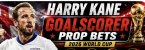 What Are the Payout Odds for Harry Kane First, Anytime Goalscorer Prop Bet: England vs. Croatia? 