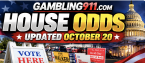 Midterm House Betting Odds, Probabilities Updated for 64 Races on Gambling Website