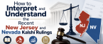 How to Interpret and Betting Understand the Recent New Jersey and Nevada Kalshi Rulings