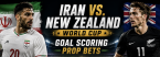 Anytime Goal Scorer Prop Bet Payouts Iran vs. New Zealand: Mehdi Taremi, Dennis Dargahi, Mohammad Mohebi