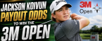 Jackson Koivun Payout Odds to Win the 3M Open 2026