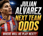 Julian Alvarez: Next Club Betting Odds