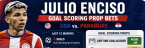 What Are the Payout Odds for Julio Enciso First, Anytime Goalscorer: USA v Paraguay?
