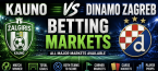 Kauno vs Dinamo Zagreb Betting Odds - UEFA Champions League Qualifiers