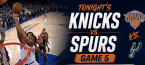 Knicks vs. Spurs Game 5