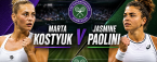 2026 Wimbledon Betting Markets:  Marta Kostyuk v Jasmine Paolini 
