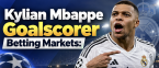 Kylian Mbappe Goalscorer Payout Odds - Roma v Real Madrid - UEFA Champions League 14 October