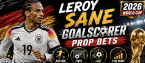 What Are the Payout Odds for Leroy Sane First, Anytime Goalscorer Prop Bet: Germany vs. Ivory Coast?