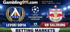 Levski Sofia v RB Salzburg Betting Markets, Goalscorer Odds:  Karim Konate, Haris Tabakovic, Yorbe Vertessen