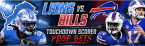 Lions vs. Bills Touchdown Scorer Prop Bets: Jahmyr Gibbs, James Cook, Josh Allen