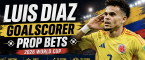 First, Anytime Goal Scorer Prop Bet Payout Odds - Switzerland v Colombia: Luis Diaz, Breel Embolo, Luis Suarez