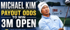 Michael Kim Payout Odds to Win the PGA 3M Open 2026