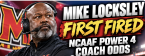 Mike Locksley First Fired NCAAF Power 4 Coach Odds