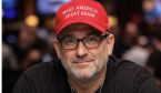 Mike Matusow with Make America Great red hat on