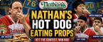2026 Nathan's Hot Dog Eating Prop Bets Include PETA, Vomit and Records