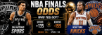 Spurs vs. Knicks NBA Finals Odds, Game 1 Line