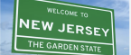 New Jersey welcome sign