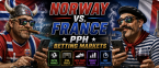 World Cup Bookie Solution: PPH Betting Markets for Norway vs. France