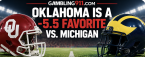 Oklahoma is a -5.5 Favorite vs. Michigan Week 2 College Football Odds