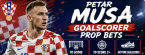 First, Anytime Goal Scorer Prop Bet Payout Odds - Panama vs. Croatia: Petar Musa, Ivan Perisic, Marco Pasalic
