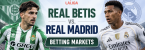 Real Betis v Real Madrid Betting Odds 4 September 