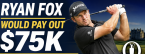 Ryan Fox Payout Odds to Win The Open Championship 2026
