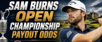 Sam Burns Payout Odds to Win The Open Championship 2026