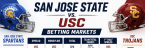San Jose State vs. USC PPH Betting Markets