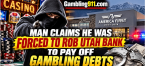 Arrested Salt Lake City Utah Bank Robbery Suspect Claims He Was Coerced, Owed $19K in Gambling Debts by Accomplice
