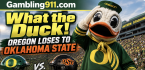 Man in Louisiana Bets $100K on the Moneyline for Ducks to Beat Oregon State: They Lose
